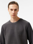 Nautica Erkek Gri Regular Fit Sweatshirt Nautica Erkek Gri Regular Fit Sweatshirt