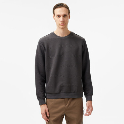 Nautica Erkek Gri Regular Fit Sweatshirt Nautica Erkek Gri Regular Fit Sweatshirt