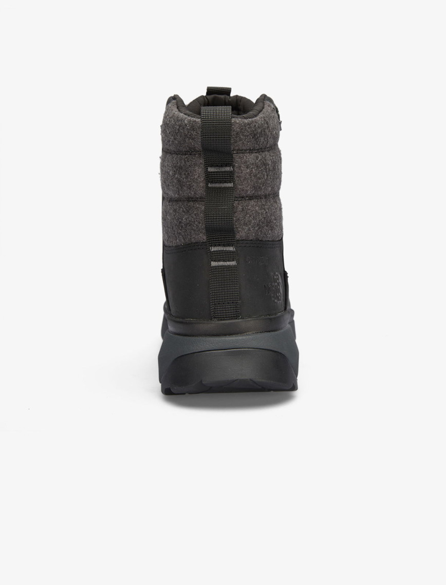 The North Face Bergen Deri Erkek Gri Su Geçirmez Kar Botu The North Face Bergen Deri Erkek Gri Su Geçirmez Kar Botu