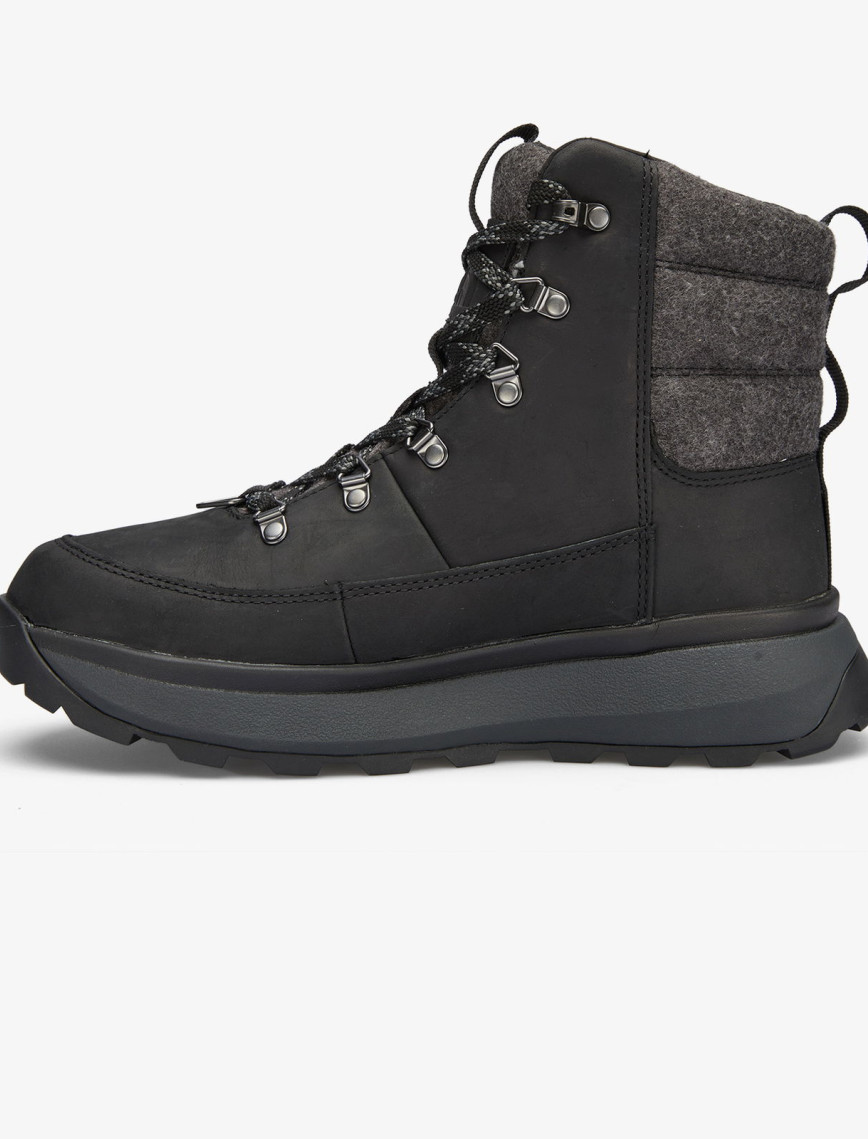 The North Face Bergen Deri Erkek Gri Su Geçirmez Kar Botu The North Face Bergen Deri Erkek Gri Su Geçirmez Kar Botu