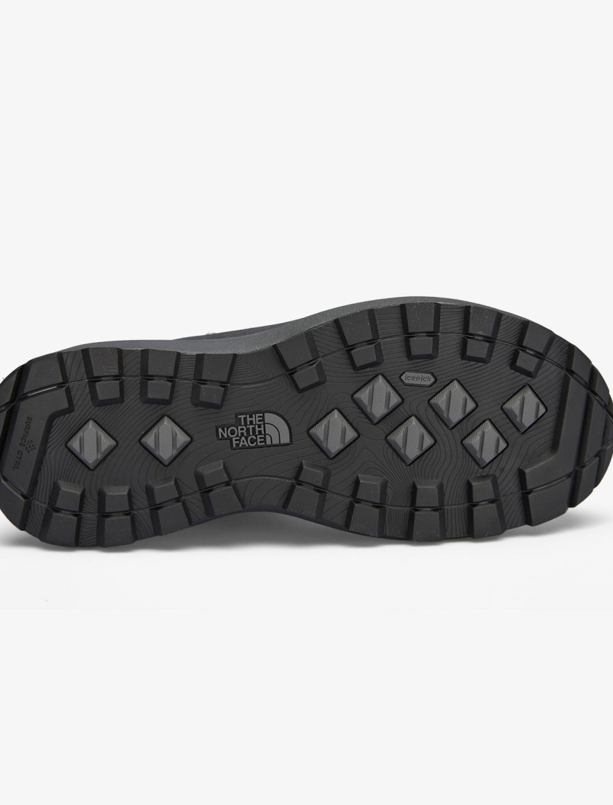 The North Face Bergen Deri Erkek Gri Su Geçirmez Kar Botu The North Face Bergen Deri Erkek Gri Su Geçirmez Kar Botu