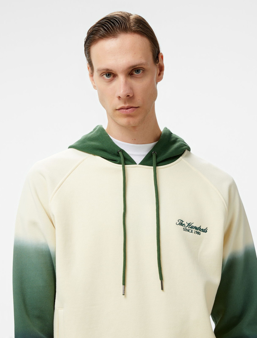 The Hundreds Gradient Pullover Erkek Beyaz Sweatshirt