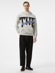 The Hundreds The Pullover Erkek Gri Sweatshirt The Hundreds The Pullover Erkek Gri Sweatshirt