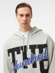 The Hundreds The Pullover Erkek Gri Sweatshirt The Hundreds The Pullover Erkek Gri Sweatshirt
