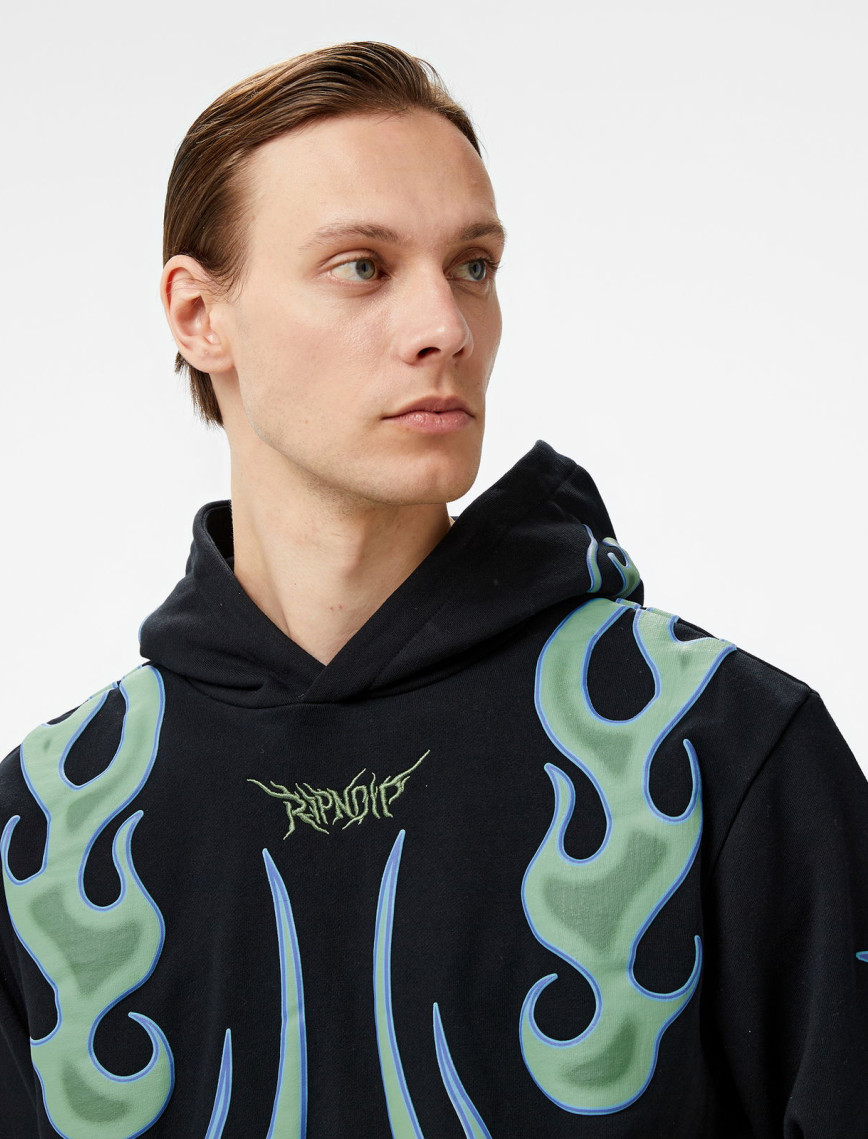 Ripndip Volt Erkek Siyah Sweatshirt Ripndip Volt Erkek Siyah Sweatshirt