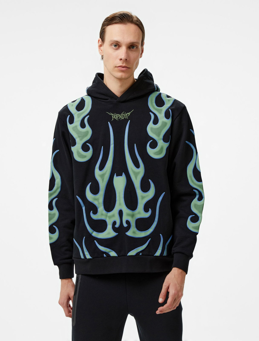 Ripndip Volt Erkek Siyah Sweatshirt Ripndip Volt Erkek Siyah Sweatshirt