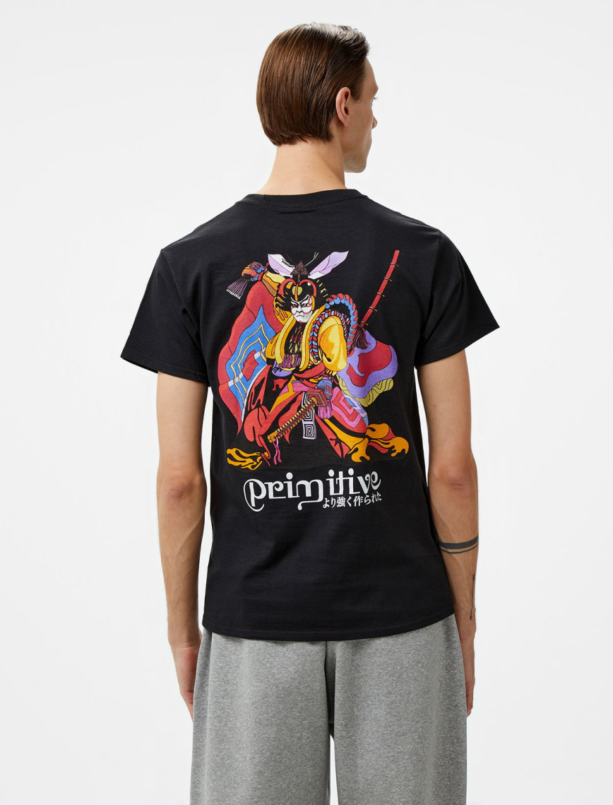 Primitive In Peace Erkek Siyah Tişört Primitive In Peace Erkek Siyah Tişört