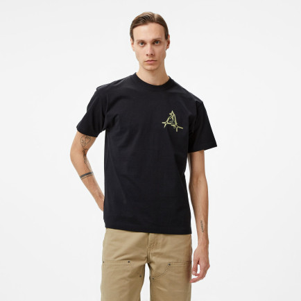 HUF Gleam Erkek Siyah Tişört HUF Gleam Erkek Siyah Tişört