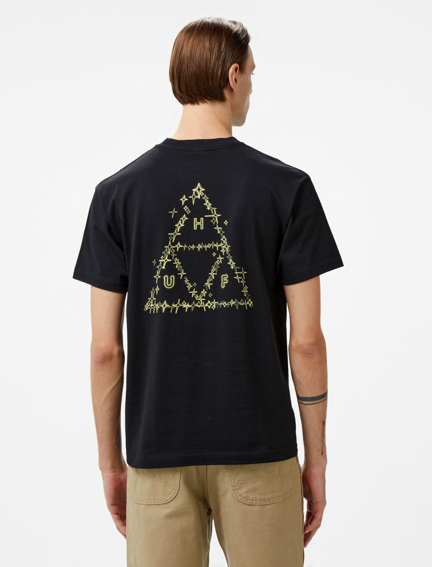 HUF Gleam Erkek Siyah Tişört HUF Gleam Erkek Siyah Tişört