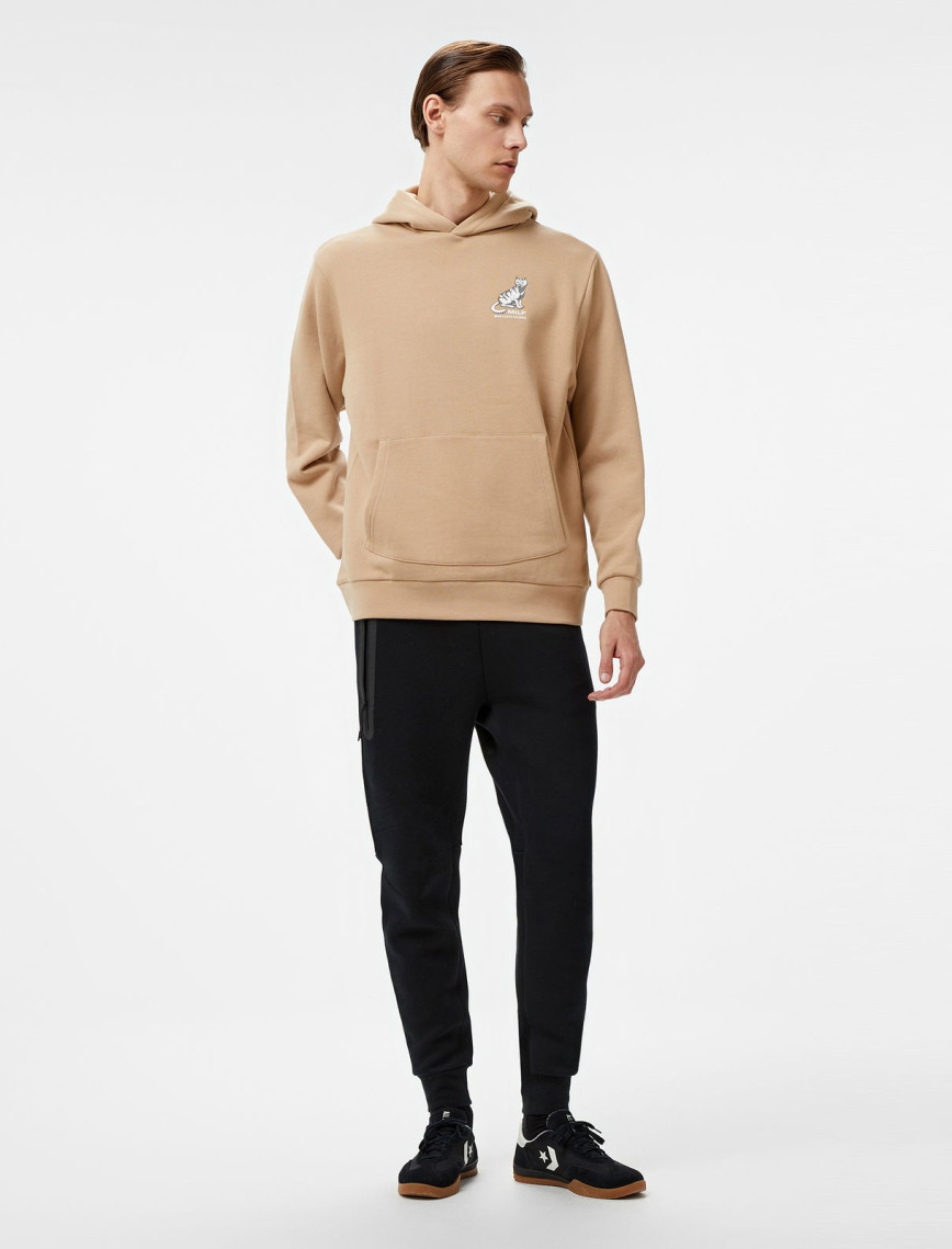 Ripndip Man I Love Felines Erkek Krem Sweatshirt Ripndip Man I Love Felines Erkek Krem Sweatshirt