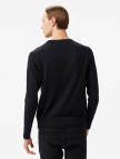 Tommy Hilfiger Pima Crew Neck Erkek Siyah Kazak Tommy Hilfiger Pima Crew Neck Erkek Siyah Kazak