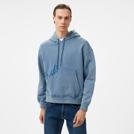 The Hundreds Washed Slant Pullover Erkek Lacivert Sweatshirt The Hundreds Washed Slant Pullover Erkek Lacivert Sweatshirt