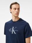 Calvin Klein Jeans Hero Monogram Erkek Lacivert T-Shirt Calvin Klein Jeans Hero Monogram Erkek Lacivert T-Shirt