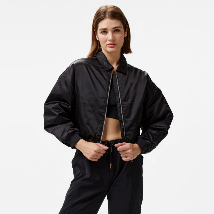 Puma Satin Bomber Kadın Siyah Ceket Puma Satin Bomber Kadın Siyah Ceket