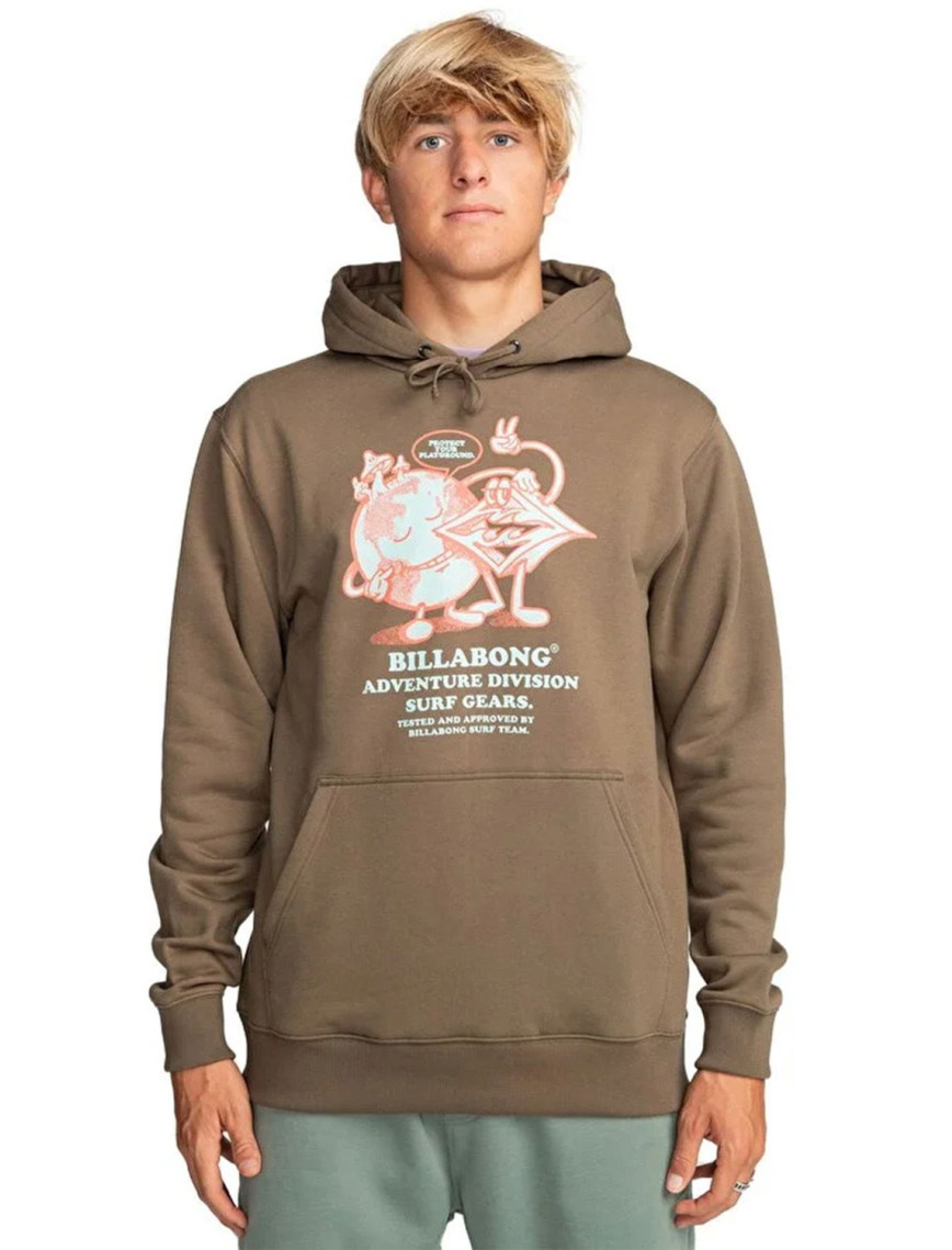 Billabong Take Care Po Erkek Kahverengi Sweatshirt Billabong Take Care Po Erkek Kahverengi Sweatshirt