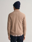 GANT Erkek Bej Regular Fit Fermuarlı Yün Hırka GANT Erkek Bej Regular Fit Fermuarlı Yün Hırka