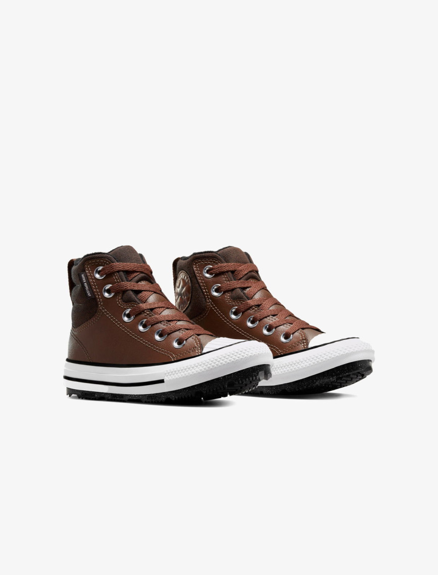 Converse Chuck Taylor All Star Berkshire Çocuk Kahverengi Deri Bot Converse Chuck Taylor All Star Berkshire Çocuk Kahverengi Deri Bot