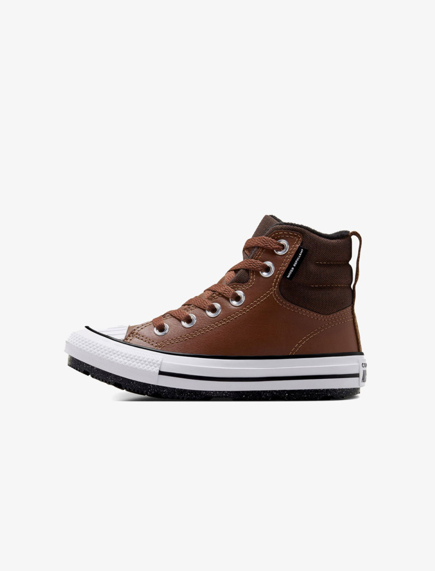 Converse Chuck Taylor All Star Berkshire Çocuk Kahverengi Deri Bot Converse Chuck Taylor All Star Berkshire Çocuk Kahverengi Deri Bot