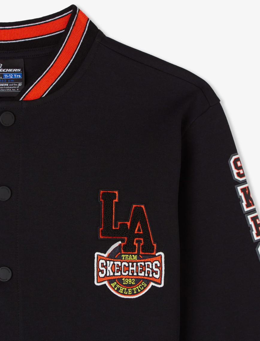 Skechers B 2Xi-Lock Bomber Çocuk Siyah Ceket Skechers B 2Xi-Lock Bomber Çocuk Siyah Ceket