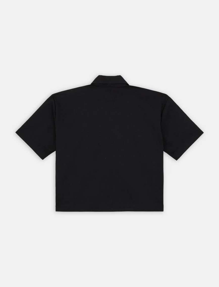 Dickies Work Shirt Cropped Ss W Kadın Siyah Gömlek Dickies Work Shirt Cropped Ss W Kadın Siyah Gömlek