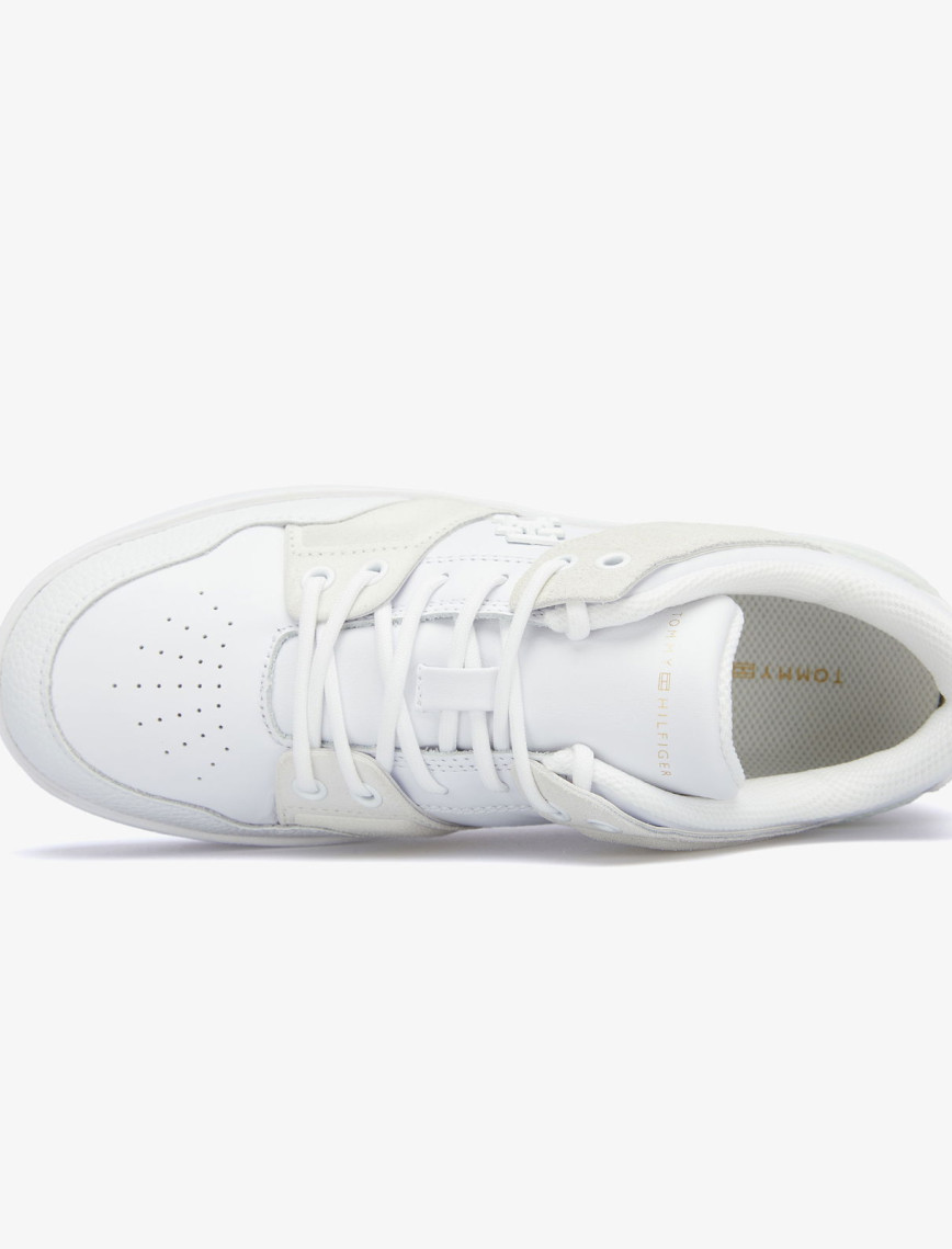 Tommy Hilfiger Basket Kadın Beyaz Spor Ayakkabı Tommy Hilfiger Basket Kadın Beyaz Spor Ayakkabı