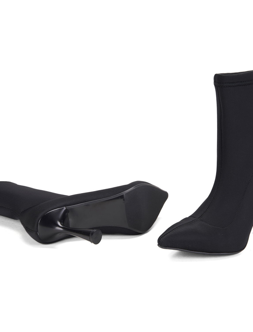 Kadın Siyah Topuklu Bot Kadın Siyah Topuklu Bot