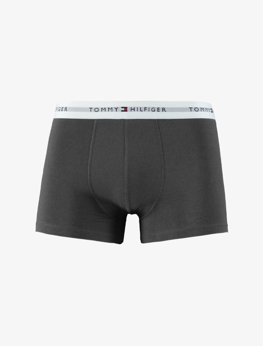 Tommy Hilfiger Trunk 3Pk Erkek Gri Boxer Tommy Hilfiger Trunk 3Pk Erkek Gri Boxer