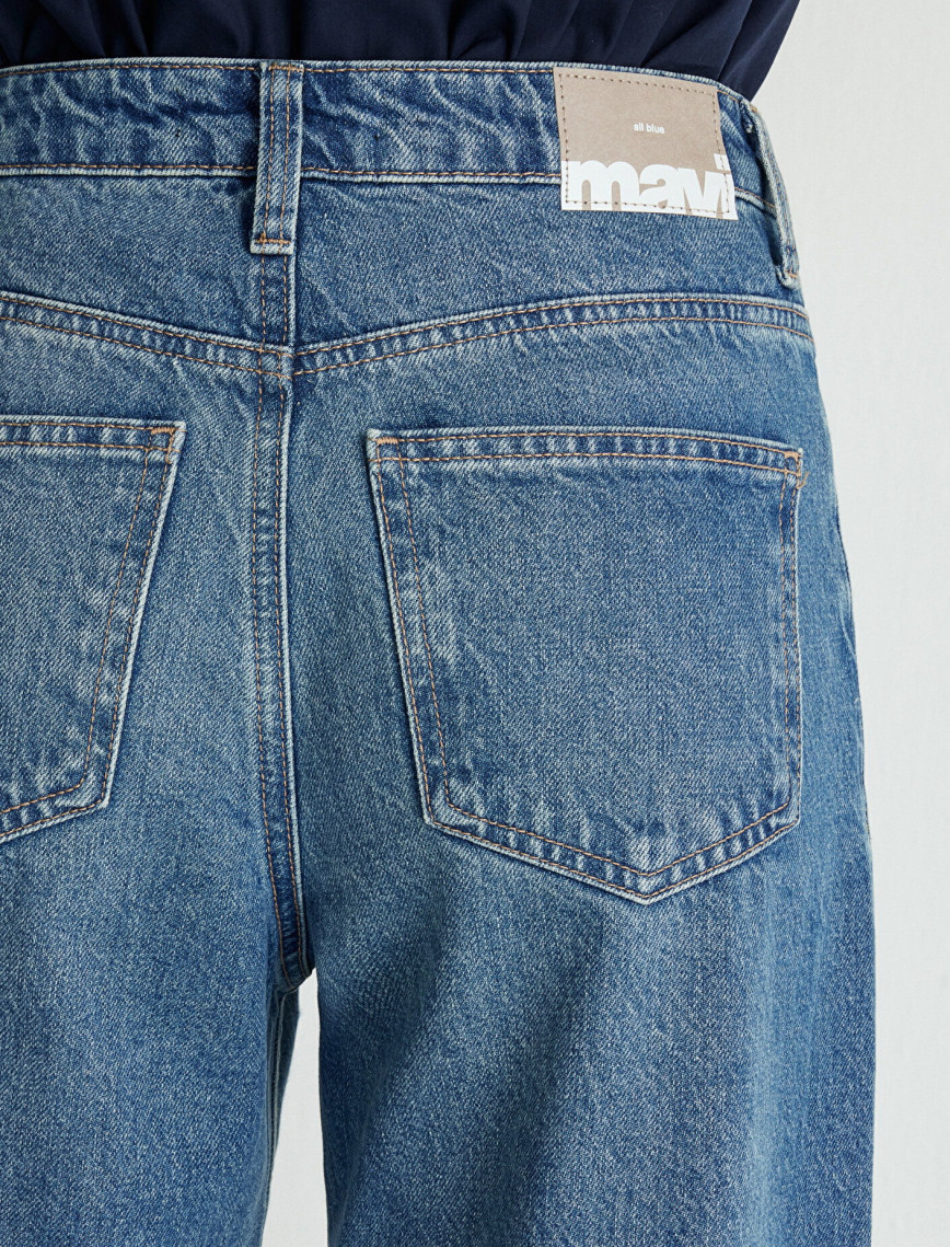 Mavi Malibu Real Blue Vintage Indigo Mavisi Jean Pantolon 1010152-87779