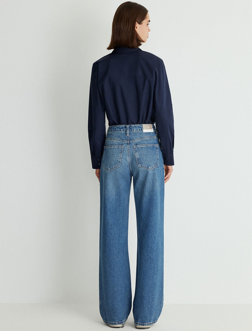 Mavi Malibu Real Blue Vintage Indigo Mavisi Jean Pantolon 1010152-87779