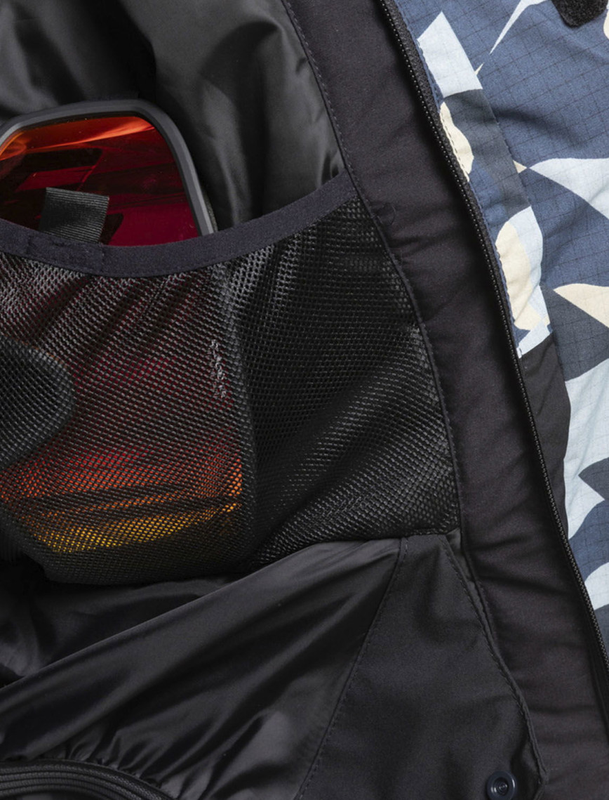 Quiksilver Mission Printed Block Youth Erkek Çocuk Snowboard Ceketi Quiksilver Mission Printed Block Youth Erkek Çocuk Snowboard Ceketi