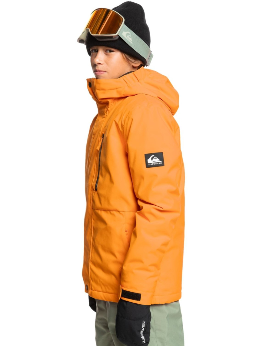 Quiksilver Mission Solid Youth Erkek Çocuk Snowboard Ceketi Quiksilver Mission Solid Youth Erkek Çocuk Snowboard Ceketi