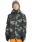 Quiksilver Mission Printed Youth Erkek Çocuk Snowboard Ceketi Quiksilver Mission Printed Youth Erkek Çocuk Snowboard Ceketi