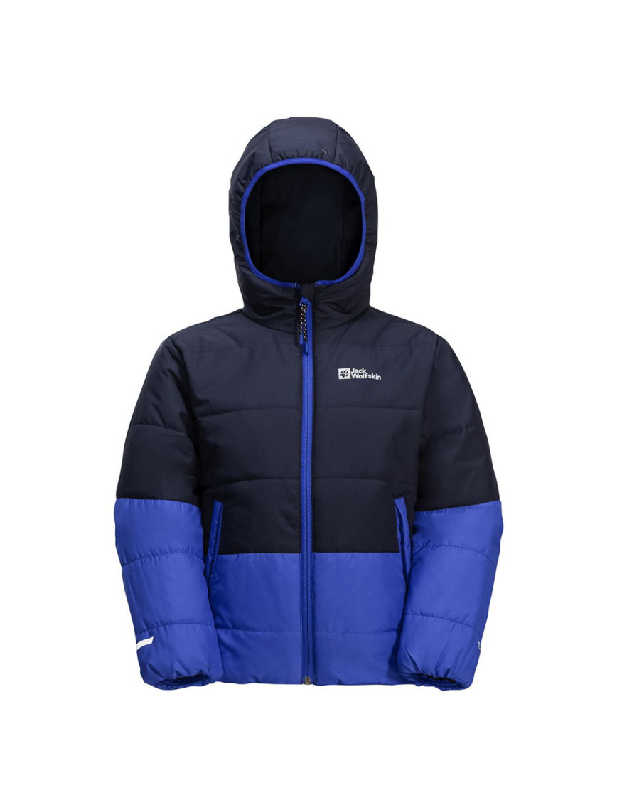 Jack Wolfskin Two Hills Ins K Unisex Çocuk Mavi Outdoor Ceketi