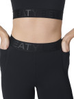 Sweaty Betty Power 7/8 Elastic Waist Gym Le Kadın Siyah Fitness Tayt Sweaty Betty Power 7/8 Elastic Waist Gym Le Kadın Siyah Fitness Tayt