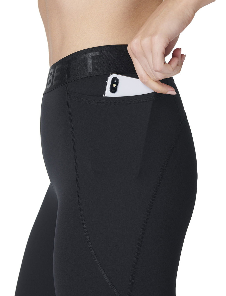 Sweaty Betty Power 7/8 Elastic Waist Gym Le Kadın Siyah Fitness Tayt Sweaty Betty Power 7/8 Elastic Waist Gym Le Kadın Siyah Fitness Tayt