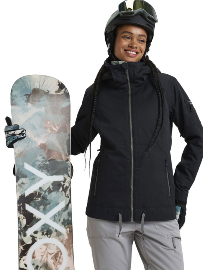 Roxy Meade Kadın Siyah Snowboard Ceketi Roxy Meade Kadın Siyah Snowboard Ceketi