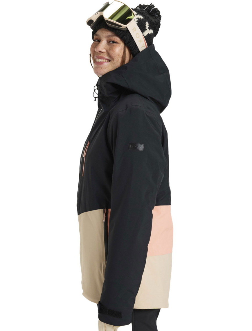 Roxy Peakside Kadın Siyah Snowboard Ceketi Roxy Peakside Kadın Siyah Snowboard Ceketi