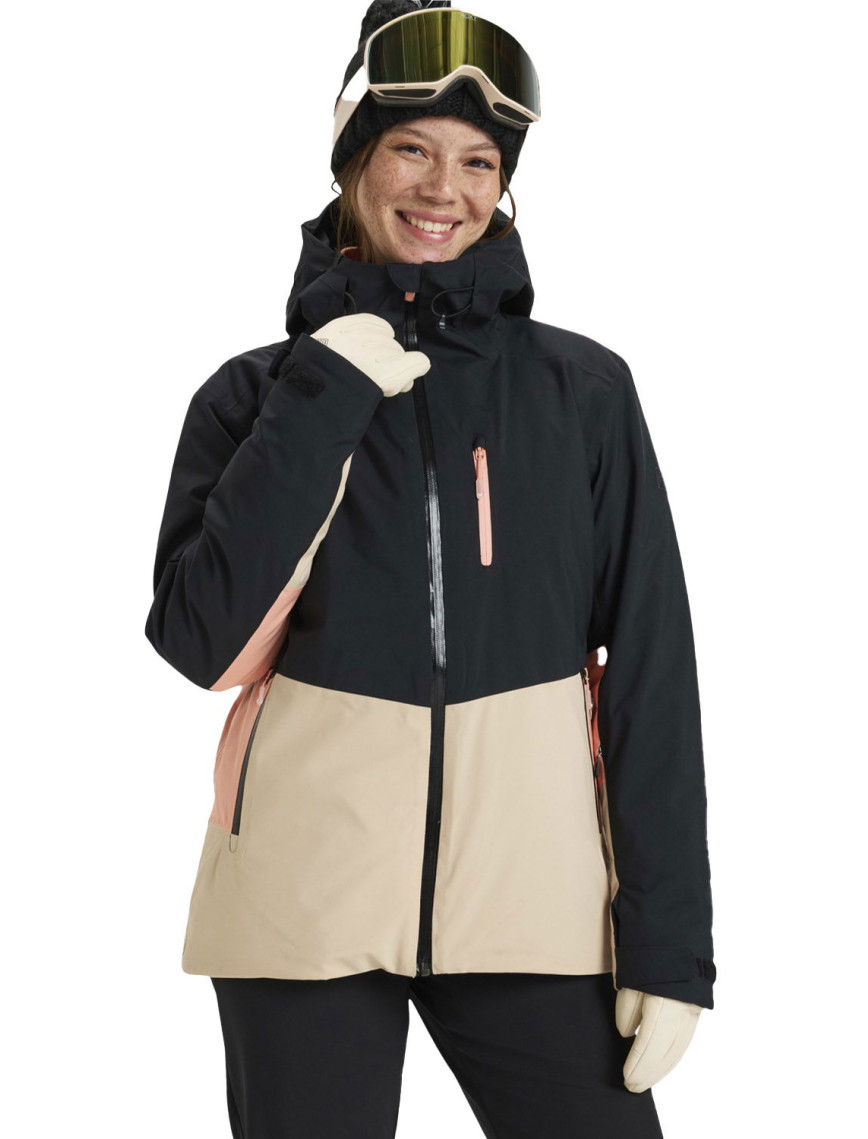 Roxy Peakside Kadın Siyah Snowboard Ceketi Roxy Peakside Kadın Siyah Snowboard Ceketi