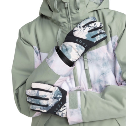 Roxy Jetty Gloves Kadın Kırmızı Eldiven