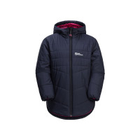 Jack Wolfskin Solyd Ins Coat G Unisex Çocuk Lacivert Outdoor Ceketi Jack Wolfskin Solyd Ins Coat G Unisex Çocuk Lacivert Outdoor Ceketi