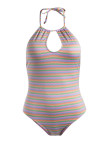 Roxy Wavy Stripe One Piece Kadın Mayo Roxy Wavy Stripe One Piece Kadın Mayo