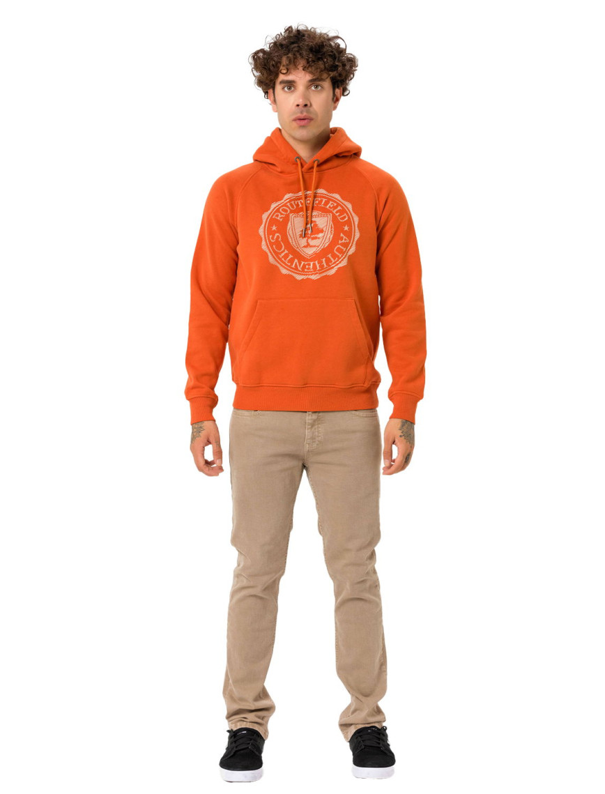Routefield Halvor Erkek Turuncu Sweatshirt Routefield Halvor Erkek Turuncu Sweatshirt
