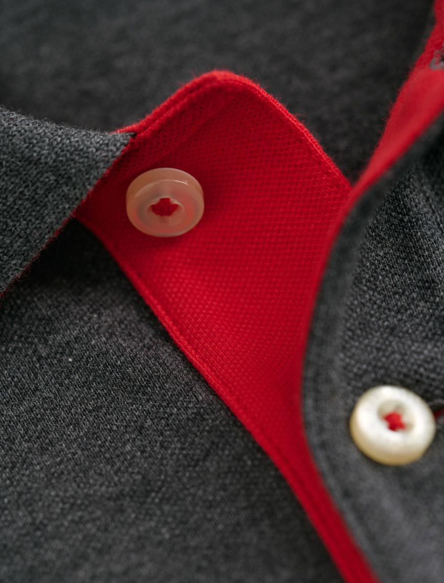 GANT Erkek Gri Regular Fit Polo GANT Erkek Gri Regular Fit Polo