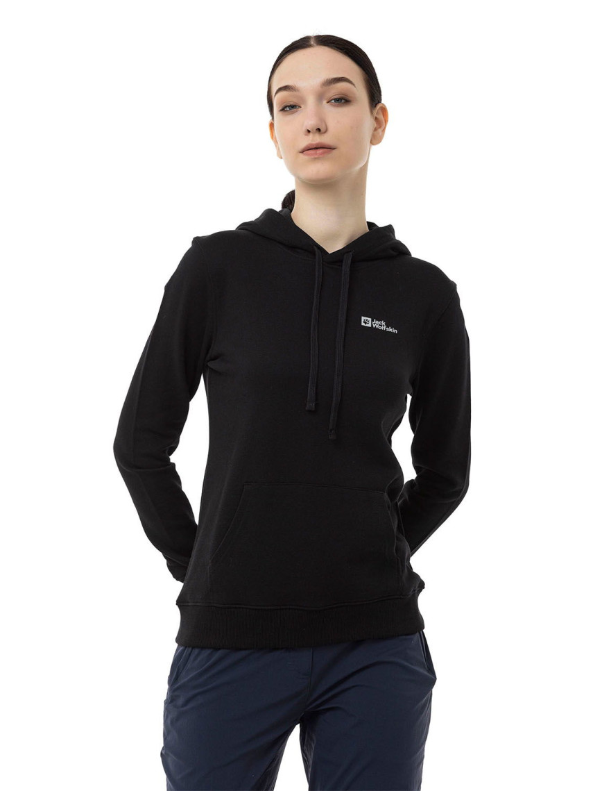 Jack Wolfskin Alice Hoody Kadın Siyah Sweatshirt Jack Wolfskin Alice Hoody Kadın Siyah Sweatshirt