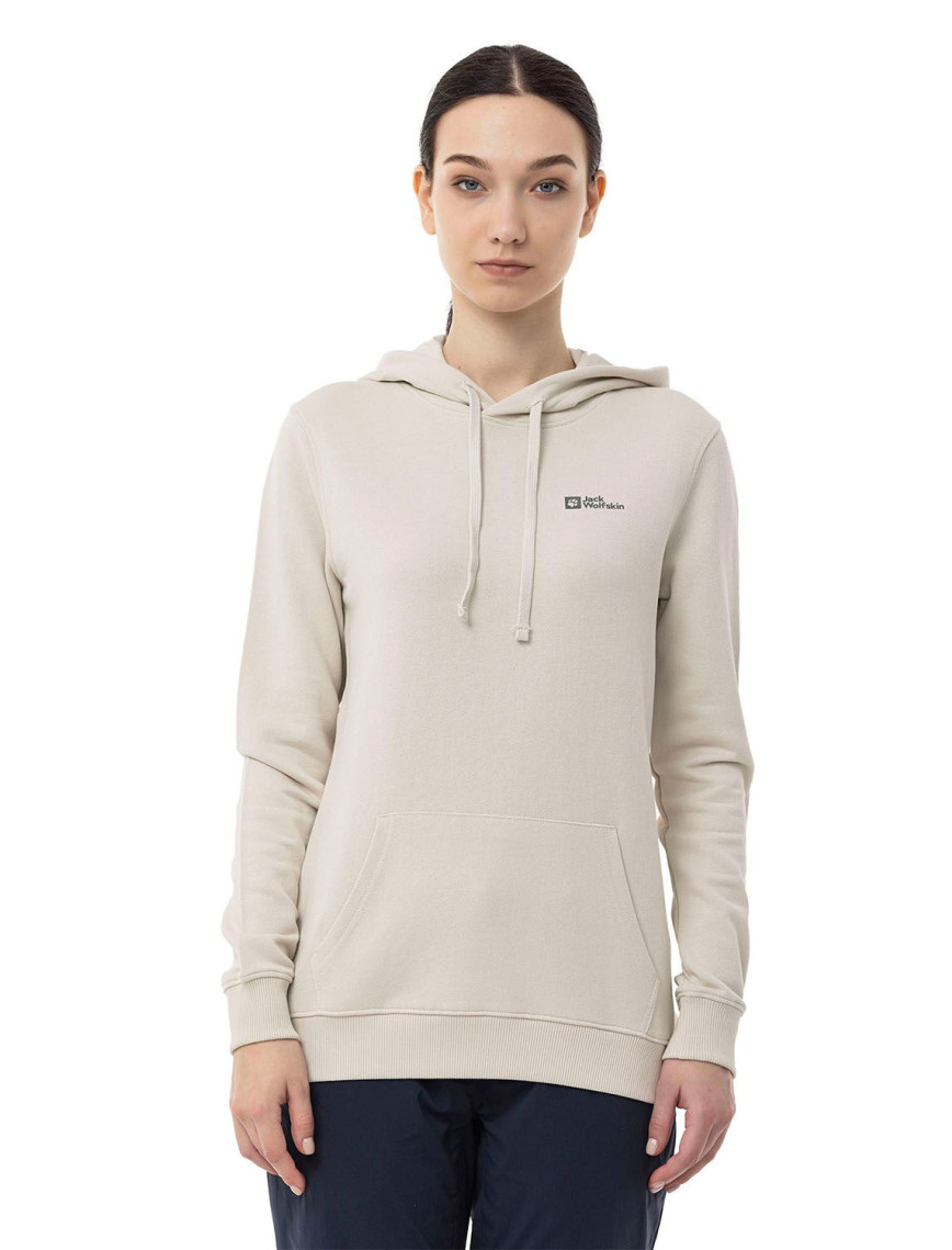 Jack Wolfskin Alice Hoody Kadın Bej Sweatshirt Jack Wolfskin Alice Hoody Kadın Bej Sweatshirt