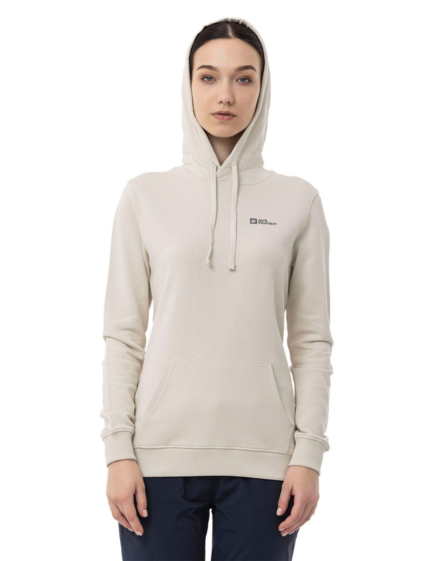 Jack Wolfskin Alice Hoody Kadın Bej Sweatshirt Jack Wolfskin Alice Hoody Kadın Bej Sweatshirt