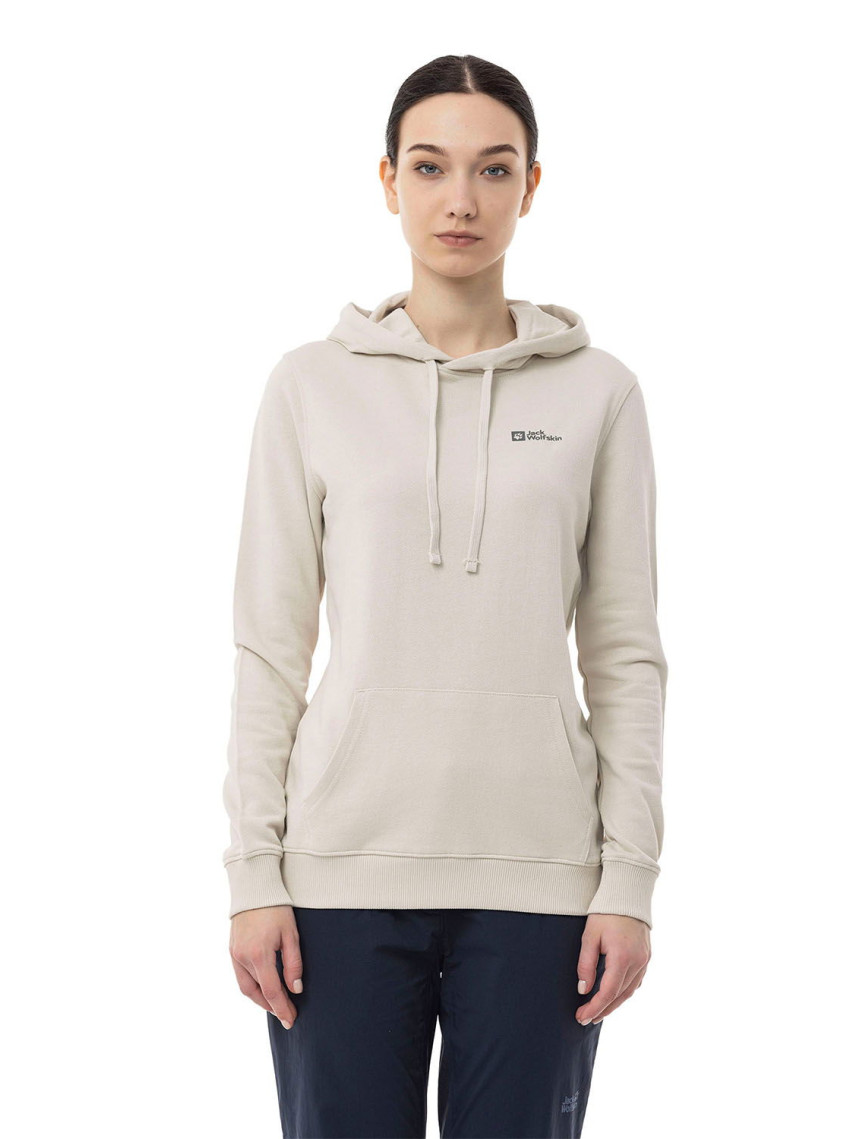 Jack Wolfskin Alice Hoody Kadın Bej Sweatshirt Jack Wolfskin Alice Hoody Kadın Bej Sweatshirt