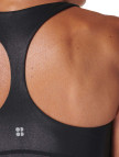 Sweaty Betty Glow Shine Bra Kadın Siyah Koşu Tank Top Sweaty Betty Glow Shine Bra Kadın Siyah Koşu Tank Top