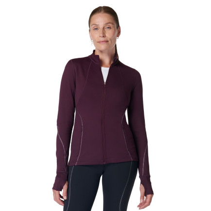 Sweaty Betty Therma Boost Running Zip Up Kadın Mor Koşu Ceketi Sweaty Betty Therma Boost Running Zip Up Kadın Mor Koşu Ceketi