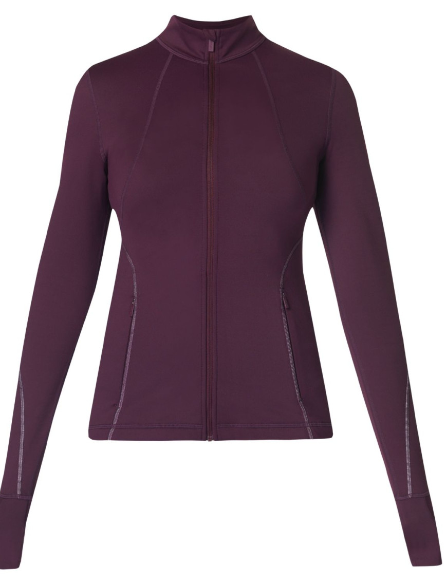 Sweaty Betty Therma Boost Running Zip Up Kadın Mor Koşu Ceketi Sweaty Betty Therma Boost Running Zip Up Kadın Mor Koşu Ceketi